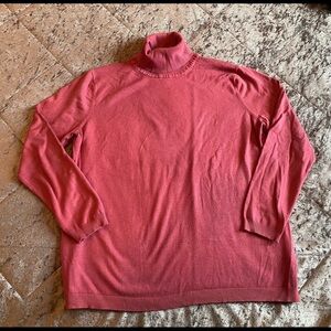 GRACE pink women long sleeve sweater / size S